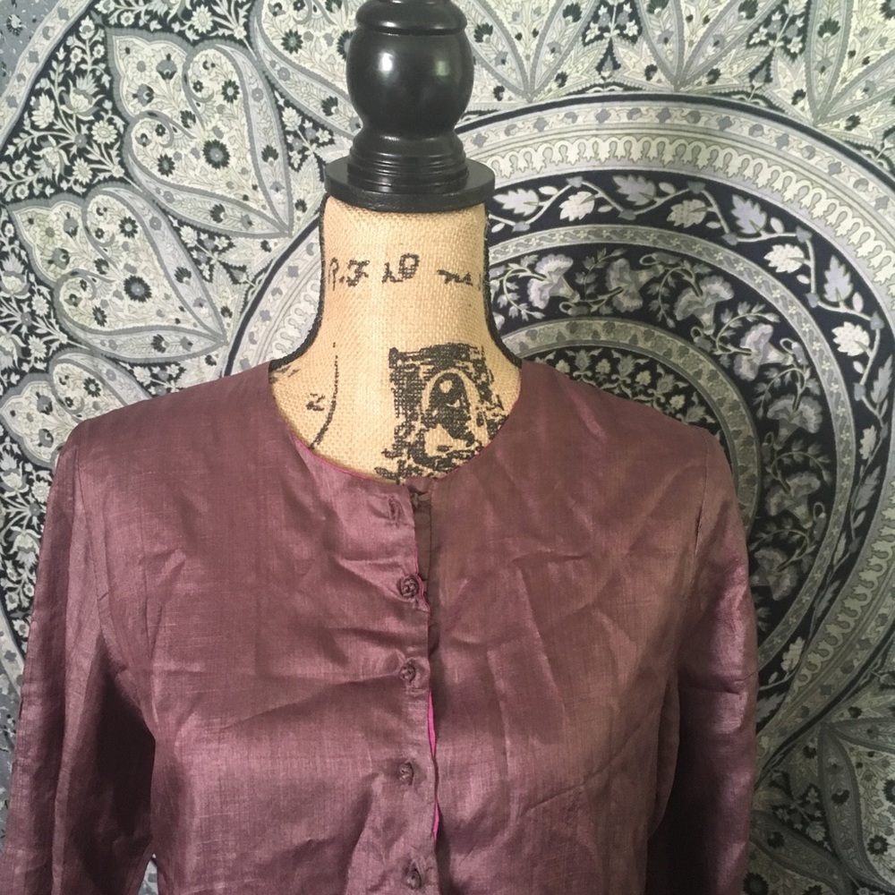 ANTHROPOLOGIE silky tunic